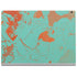 Turquoise and Orange Marble Surface Book 2 15in Skin